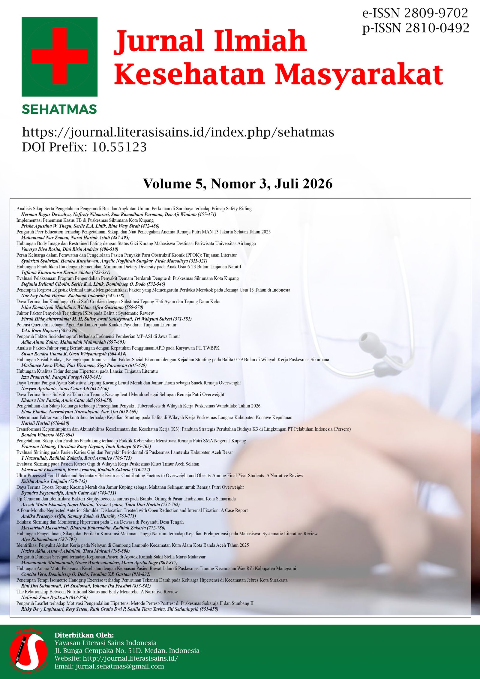 					Lihat Vol 5 No 3 (2026): Juli 2026
				